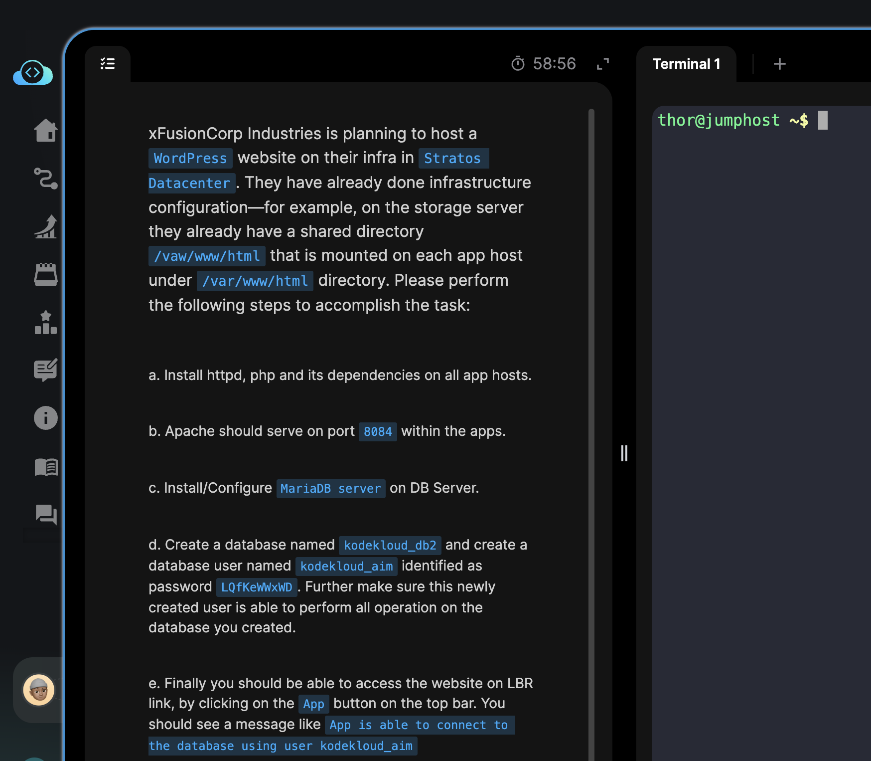Day 18 of 100 Days of DevOps – through Kode Kloud engineer program – Implement a LAMP server